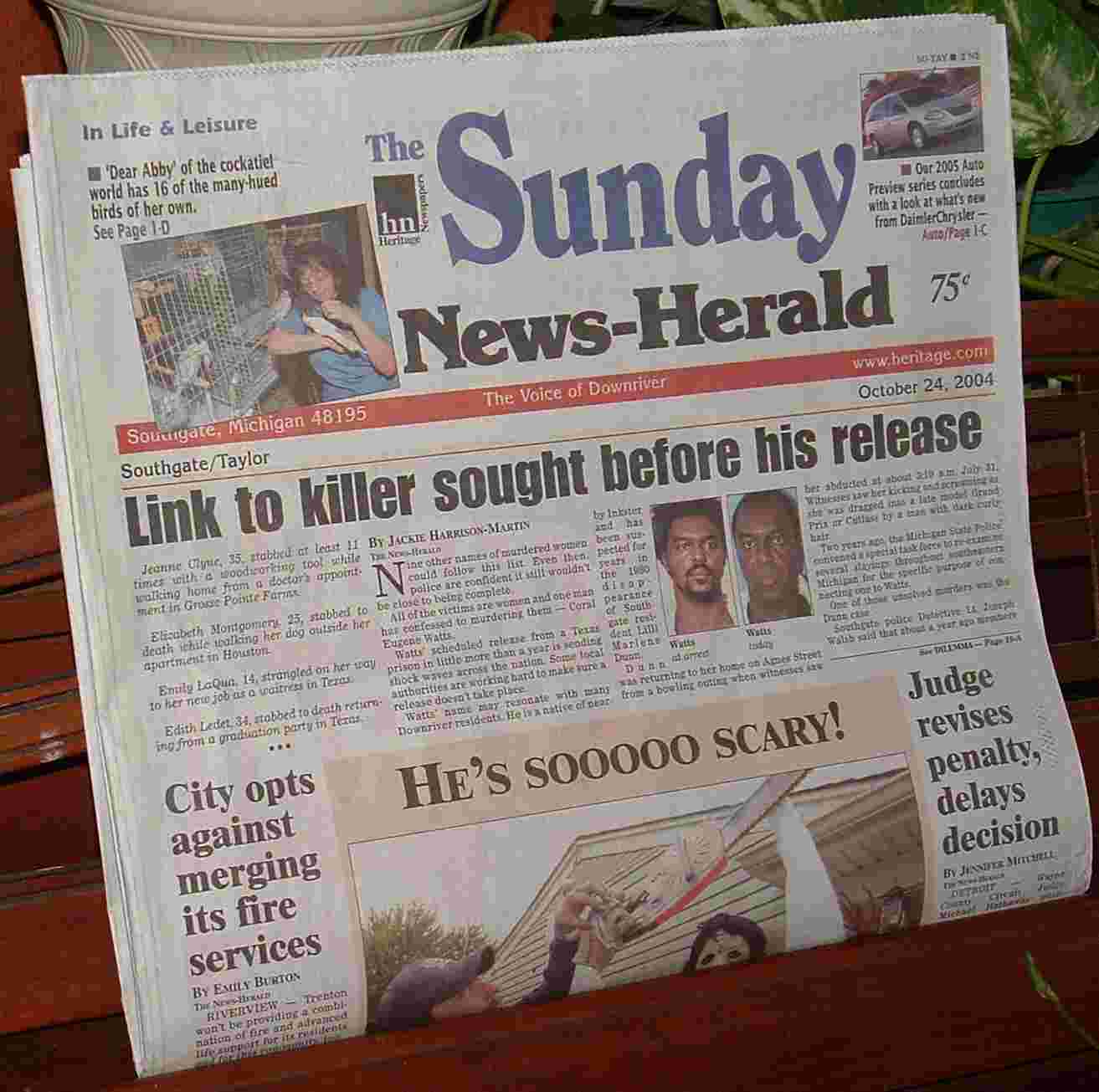 The Heritage Newspaper Oct 24 2004 the-heritage-newspaper-oct-24-2004